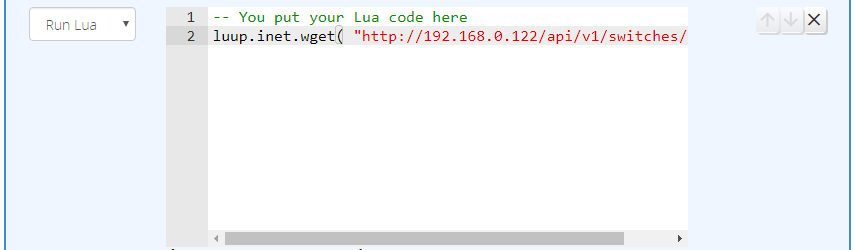 Run Lua Action